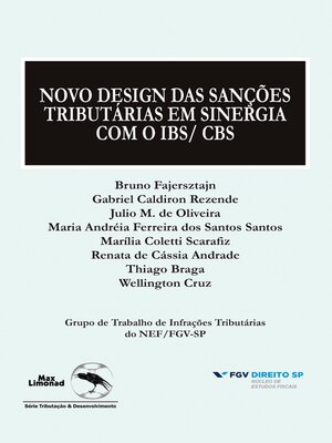 cover image of Novo Desing das sanções tributárias em sinergia com o IBS/CBS